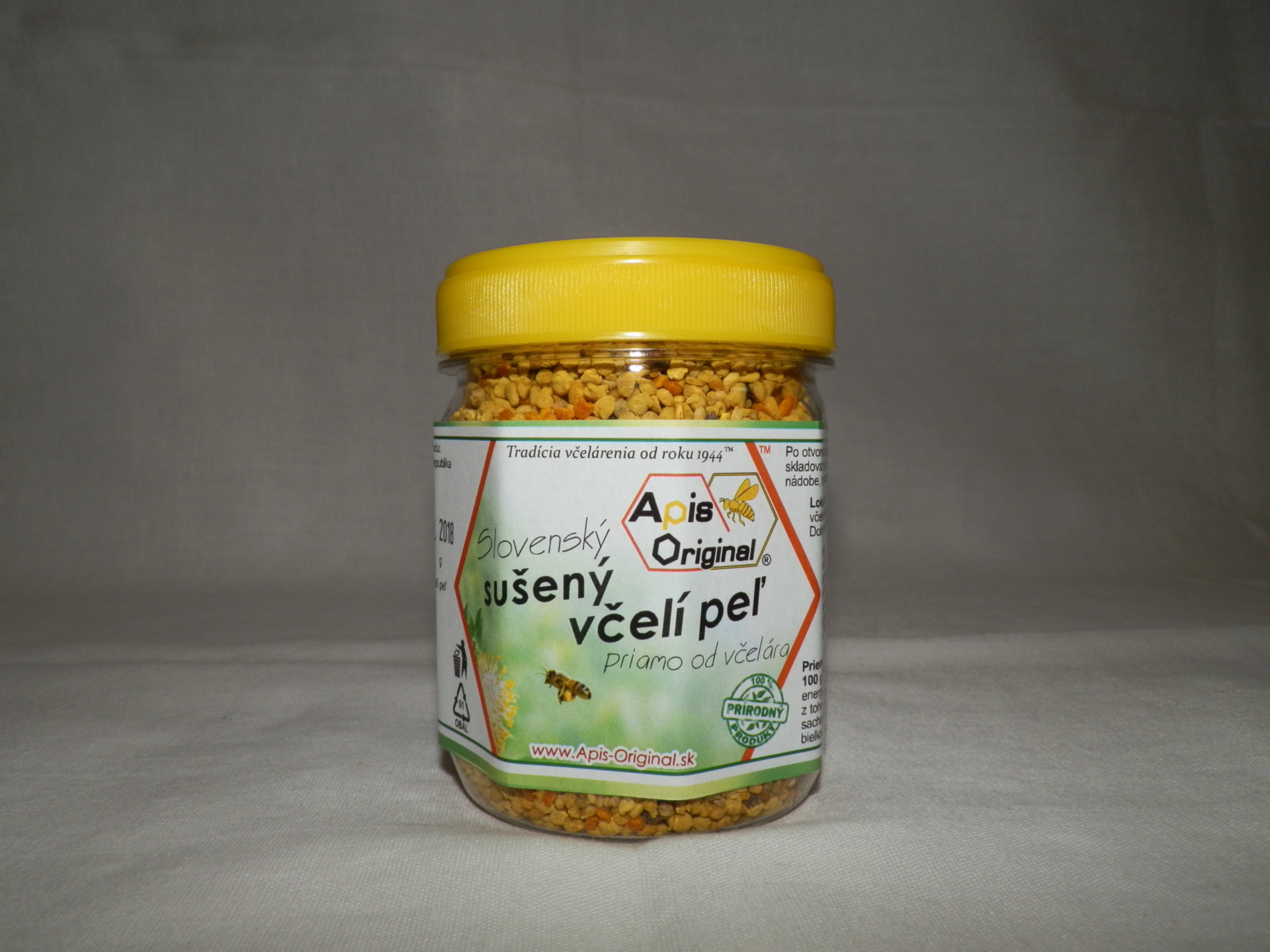 Sušený včelí peľ 140g - PET obal