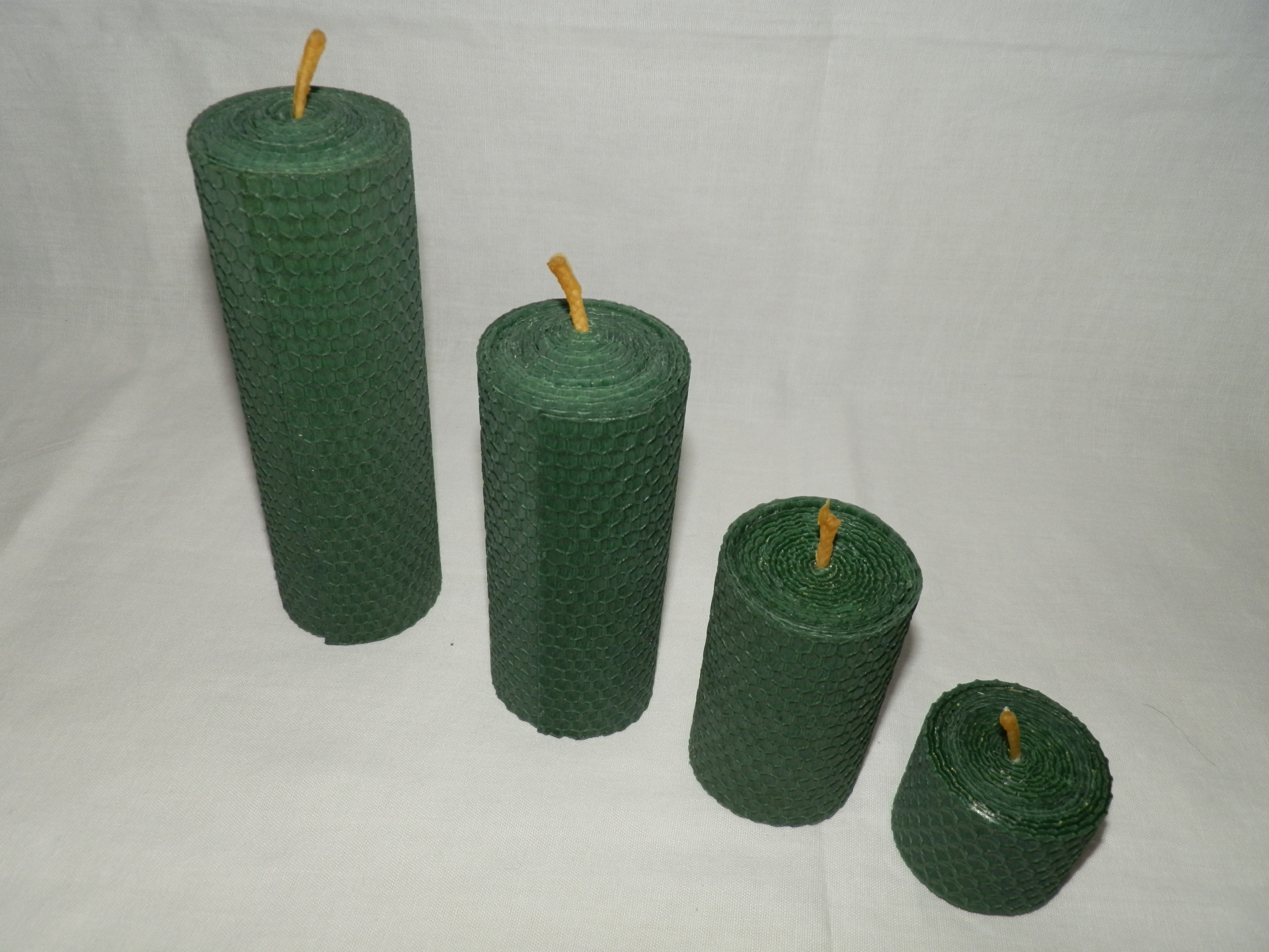 Adventná sada voskových sviečok - valec 4,8,12,16 x 5 cm - č.D5 – Obrázok 4