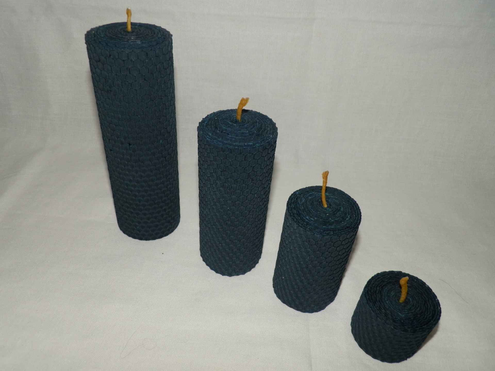 Adventná sada voskových sviečok - valec 4,8,12,16 x 5 cm - č.E5 – Obrázok 4