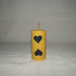 Farebná vosková sviečka - valec 8 x 4 cm - č.6