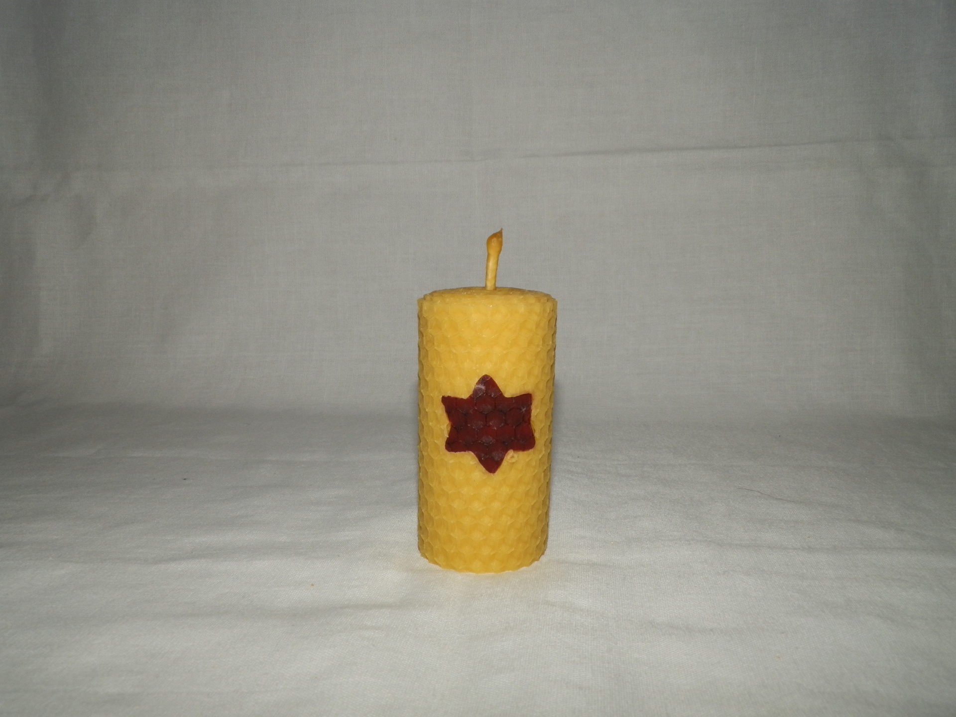 Farebná vosková sviečka - valec 8 x 4 cm - č.7