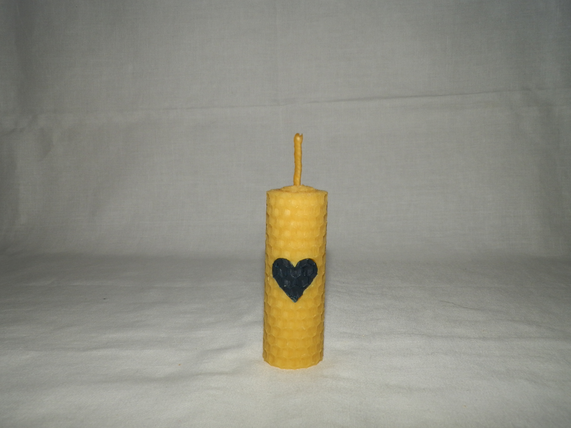 Farebná vosková sviečka - valec 8 x 3 cm - č.9