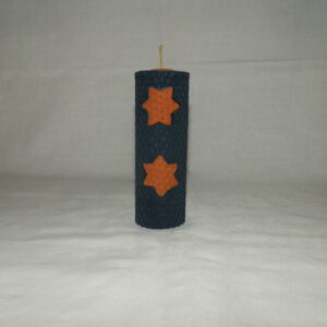 Farebná vosková sviečka - valec 12 x 4 cm - č.20