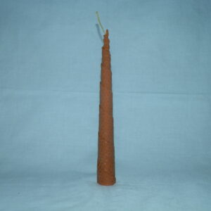 Farebná vosková sviečka - kónická 24 x 3 cm - č.36
