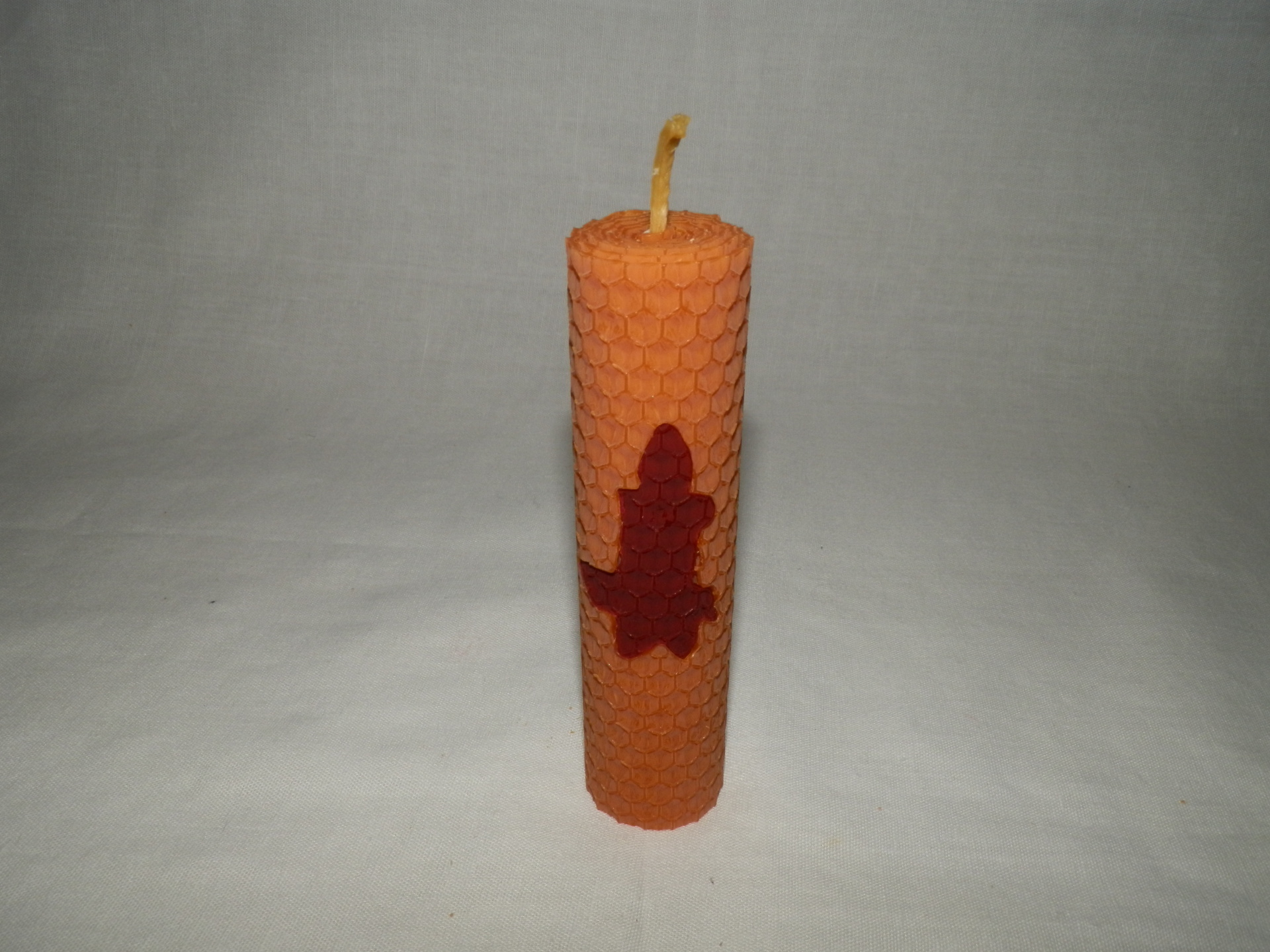 Farebná vosková sviečka - valec 12 x 3 cm - č.31 – Obrázok 4