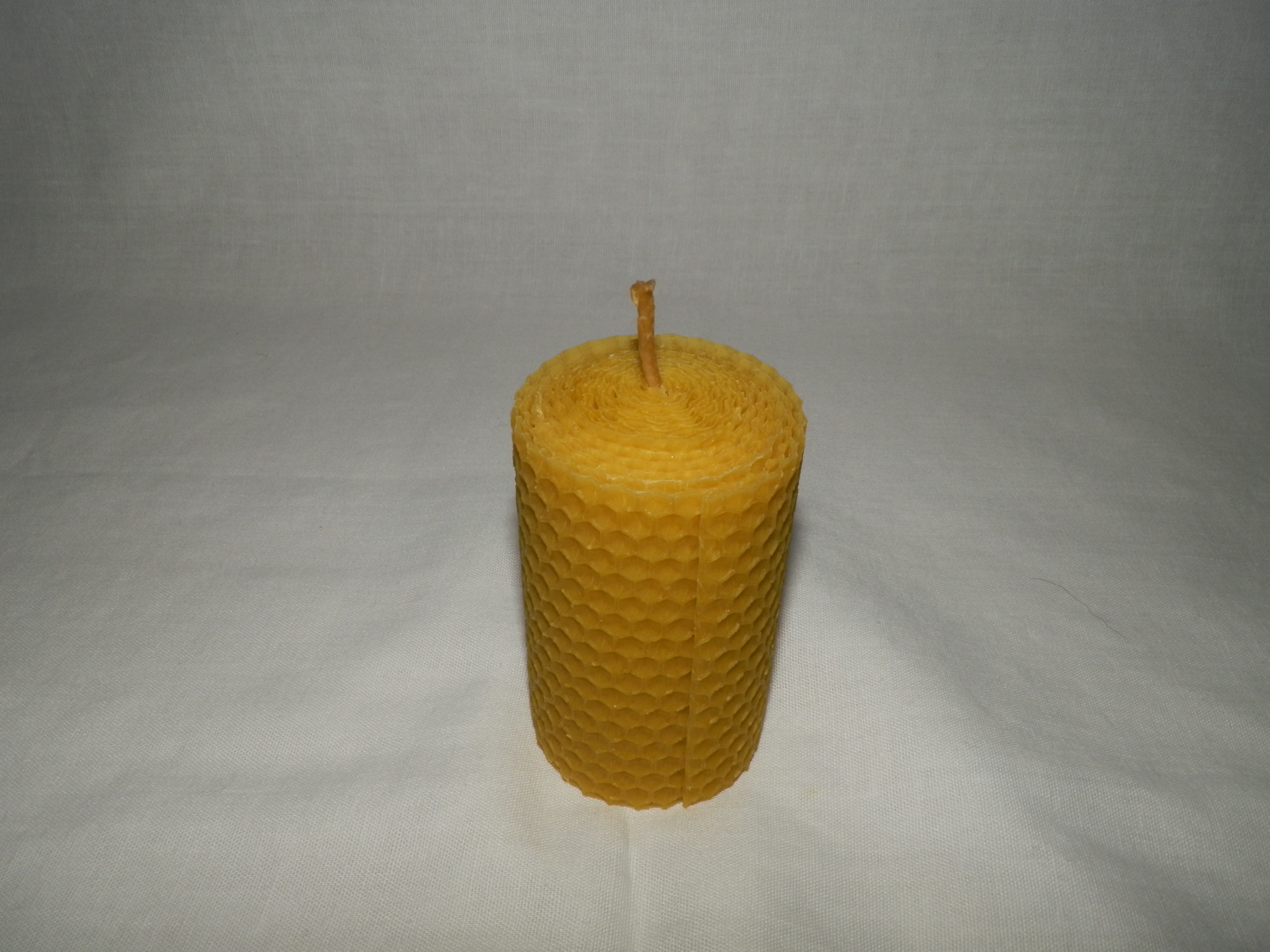 Vosková sviečka - valec 8 x 5 cm – Obrázok 2