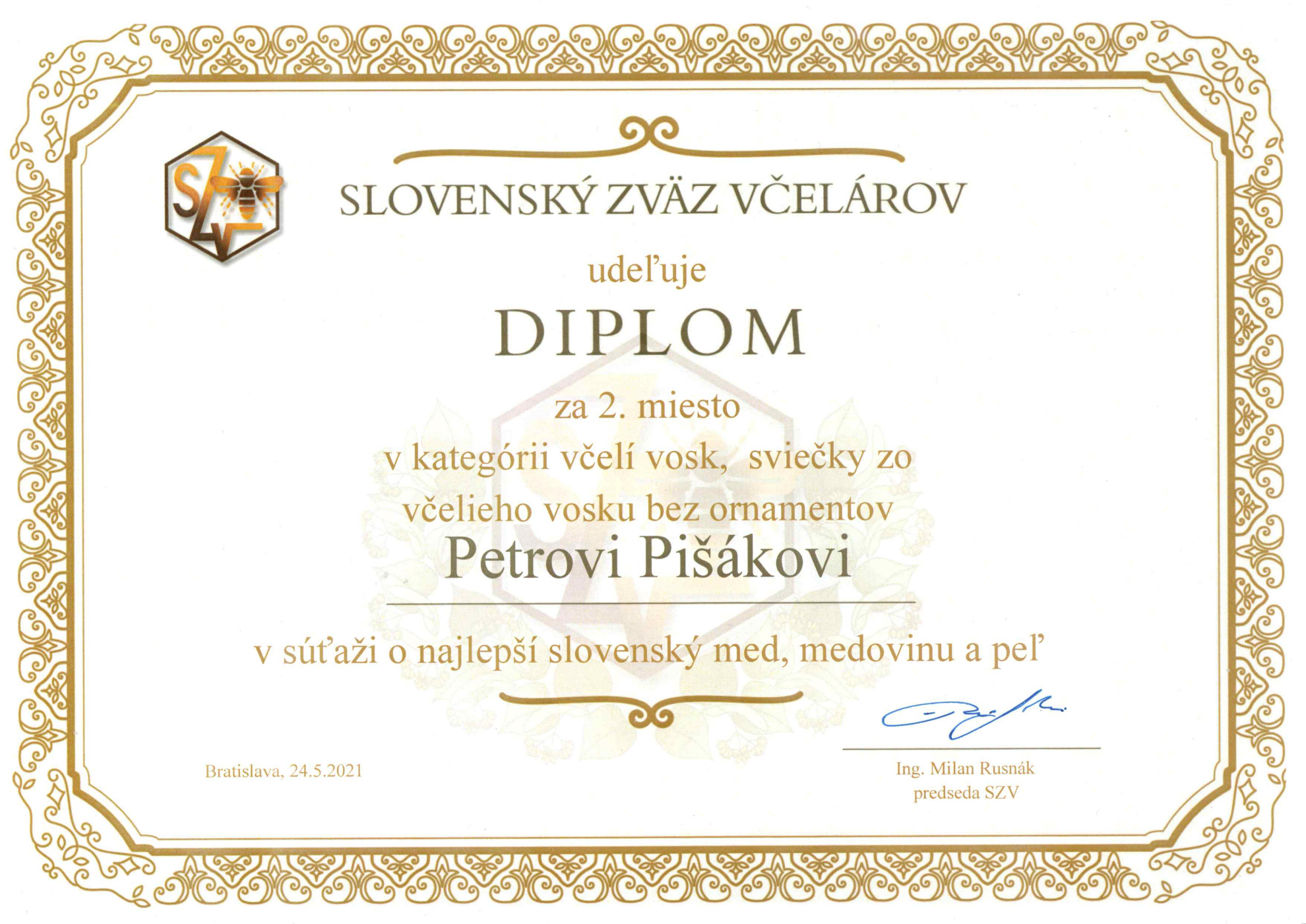 Vosková sviečka - guľa pletená – Obrázok 12